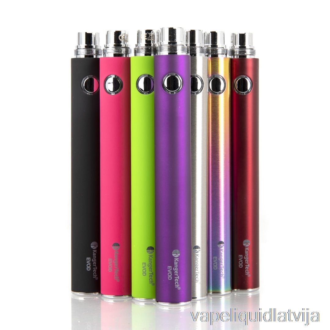 Kanger Evod-vv 1300mah / 1600mah Akumulators [vv] 1300mah - Melns Vape šķidrums